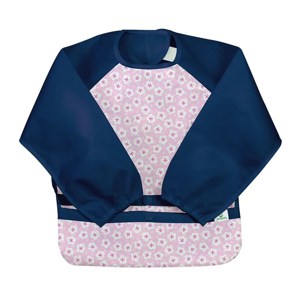 Babero Manga Larga Rosado Blosom 2-4 T