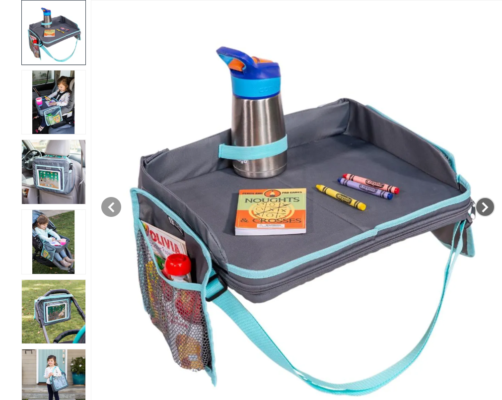 Bandeja para Viajes 3 en 1 Soporte de Tablet