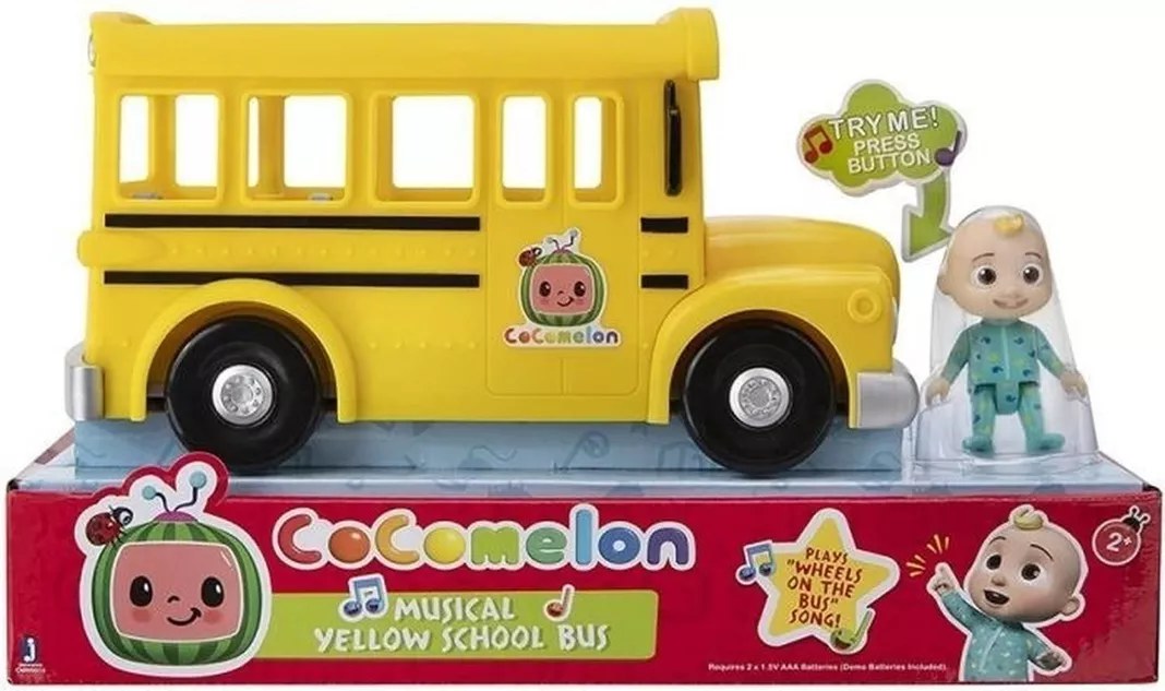 Cocomelon Bus Escolar Amarillo