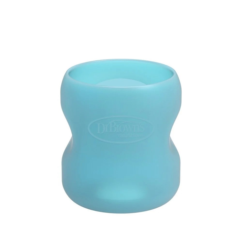 Funda Mamadera Boca Ancha Vidrio 150 ml Dr Brown - Rosado