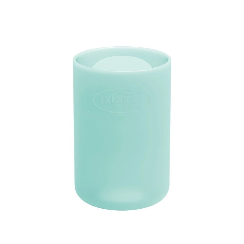 Funda Mamadera Estandar Vidrio Menta Unisex 120 ml Dr Brown