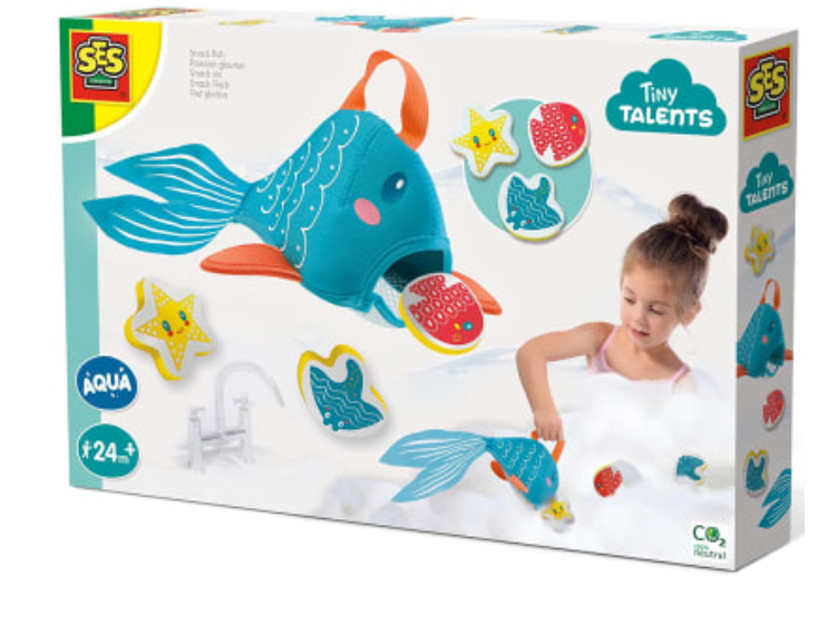 Juego de Baño Pez Gloton Ses Creative
