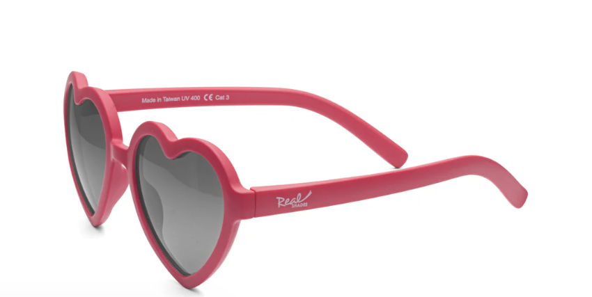 Lentes de Sol Corazon+4 Rojo