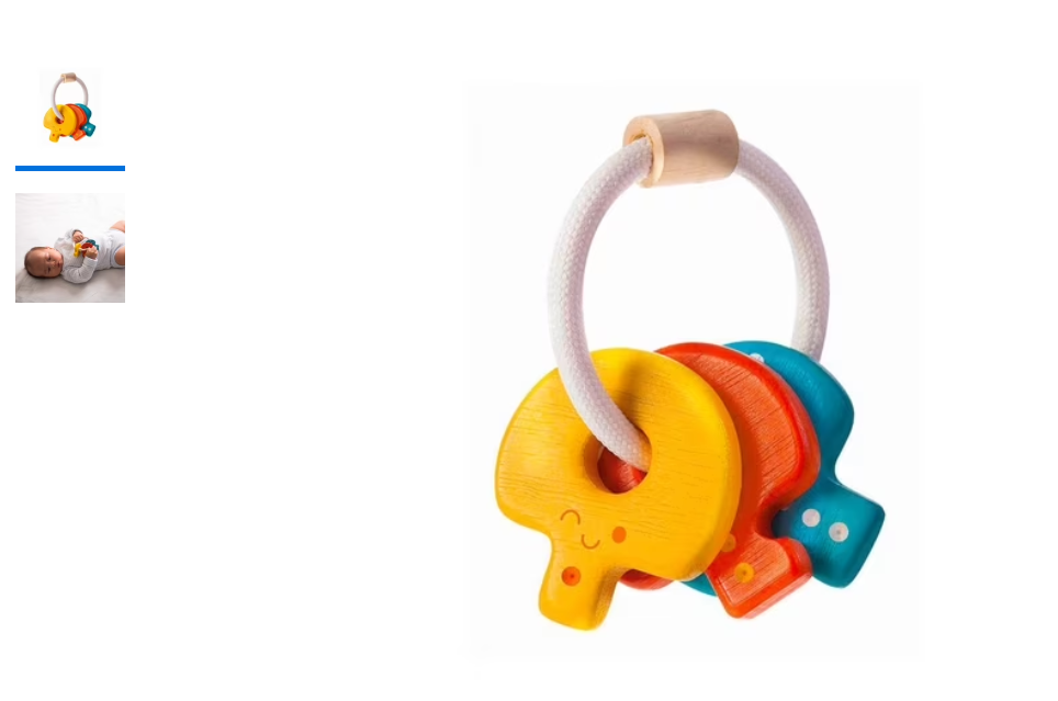Llavero Sonajero Plan Toys
