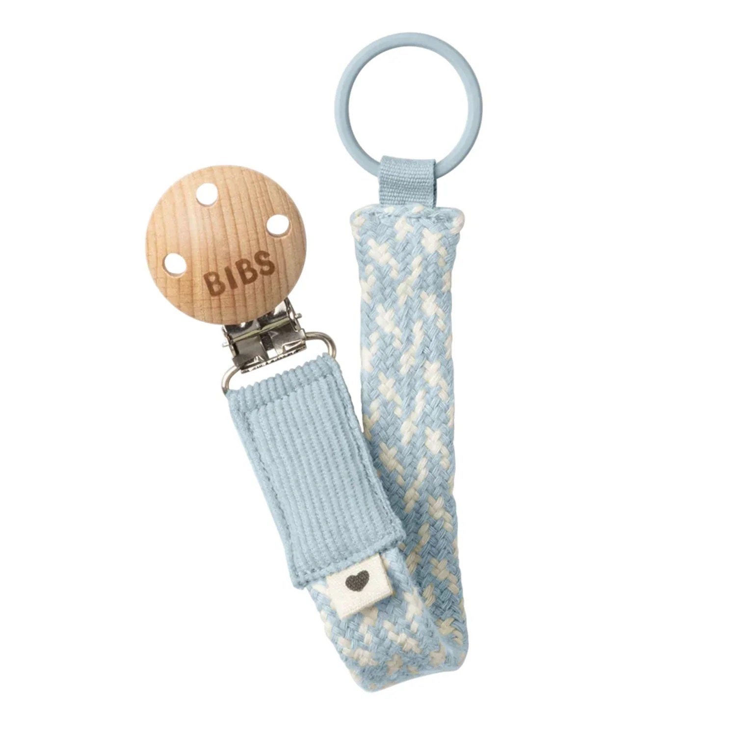 Porta Chupete Bibs Petrol/baby Blue