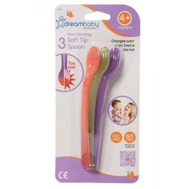 Set de 3 Cucharas con Sensor de Calor Dreambaby