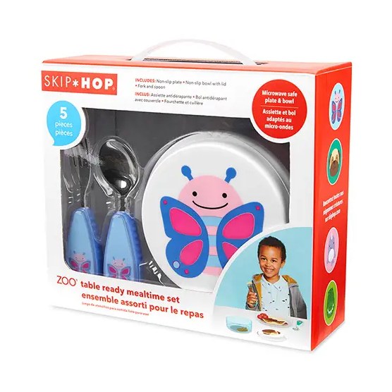Set de Alimentacion Zoo Mariposa Skip Hop