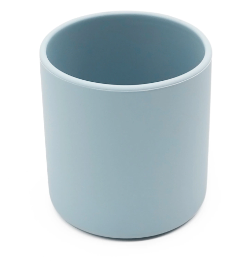 Vaso de Silicona Azul Pastel